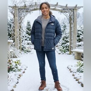 The North Face Leefline Lightweight Packable Down & Feather Jacket Women M